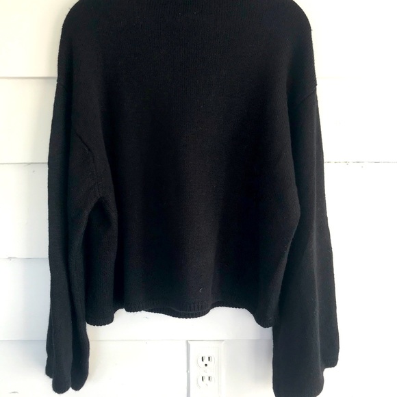 NWOT Anne Klein mock neck wide sleeve sweater - Picture 3 of 4